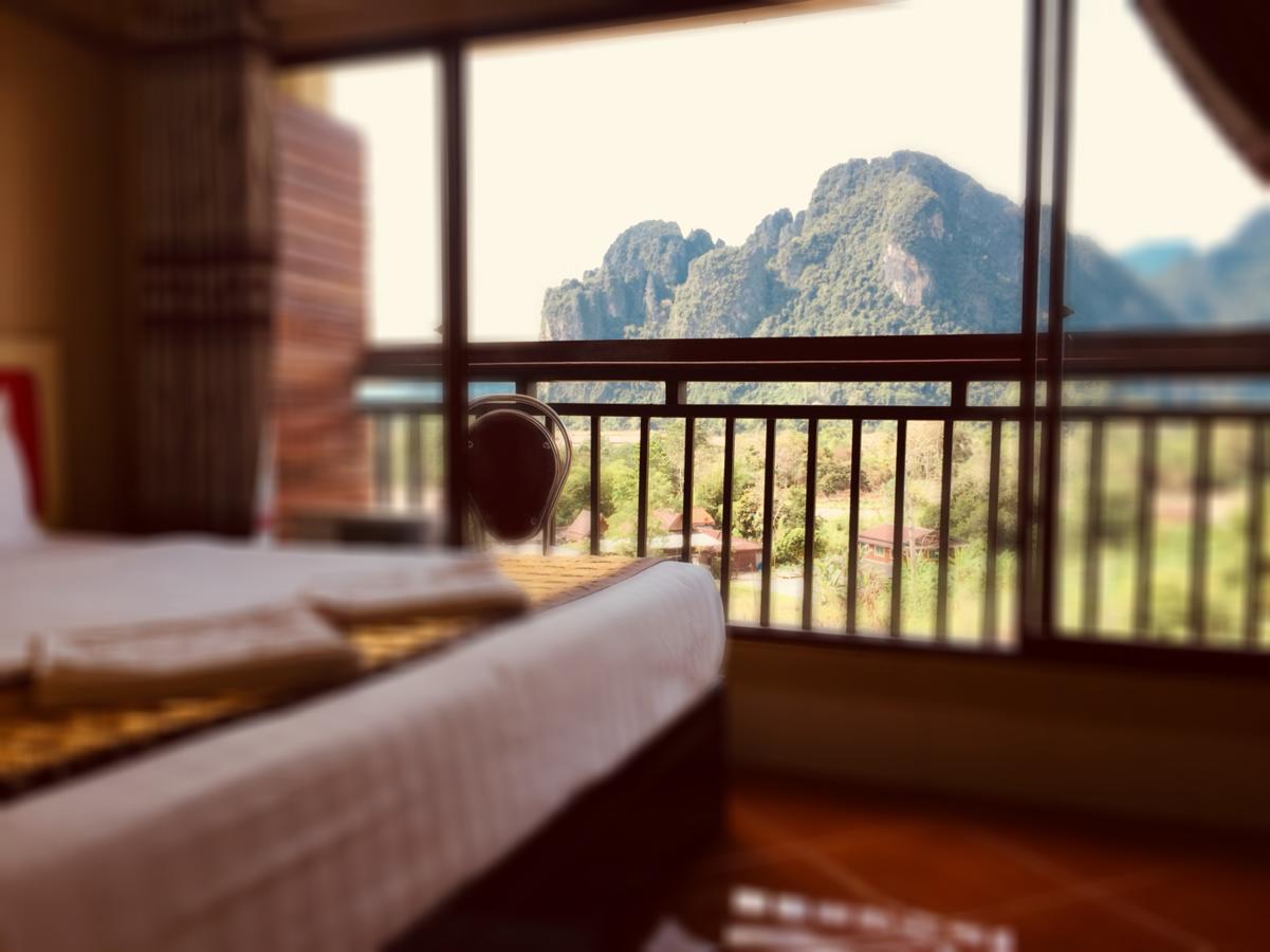 Mountainview Riverside Boutique Hotel Vang Vieng Exterior foto