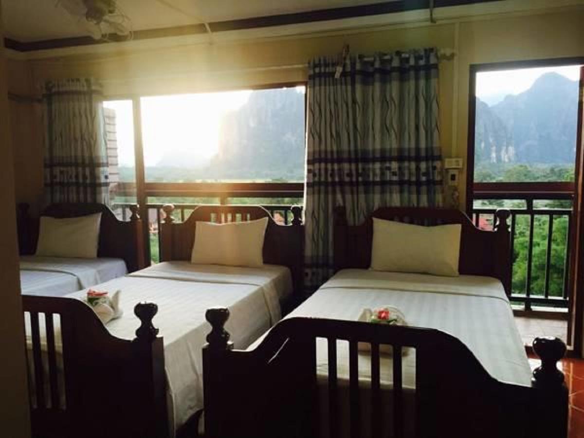 Mountainview Riverside Boutique Hotel Vang Vieng Exterior foto