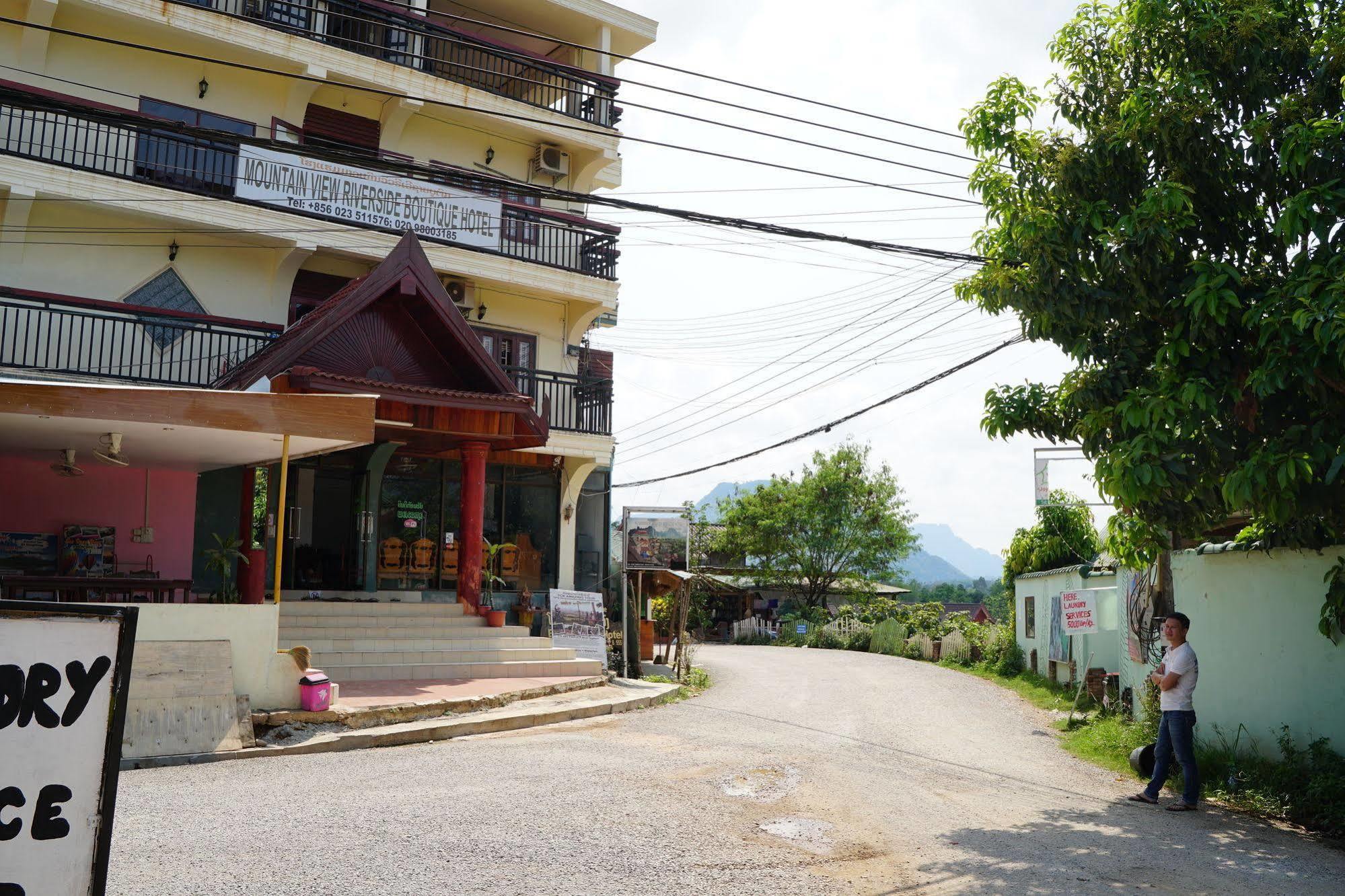 Mountainview Riverside Boutique Hotel Vang Vieng Exterior foto