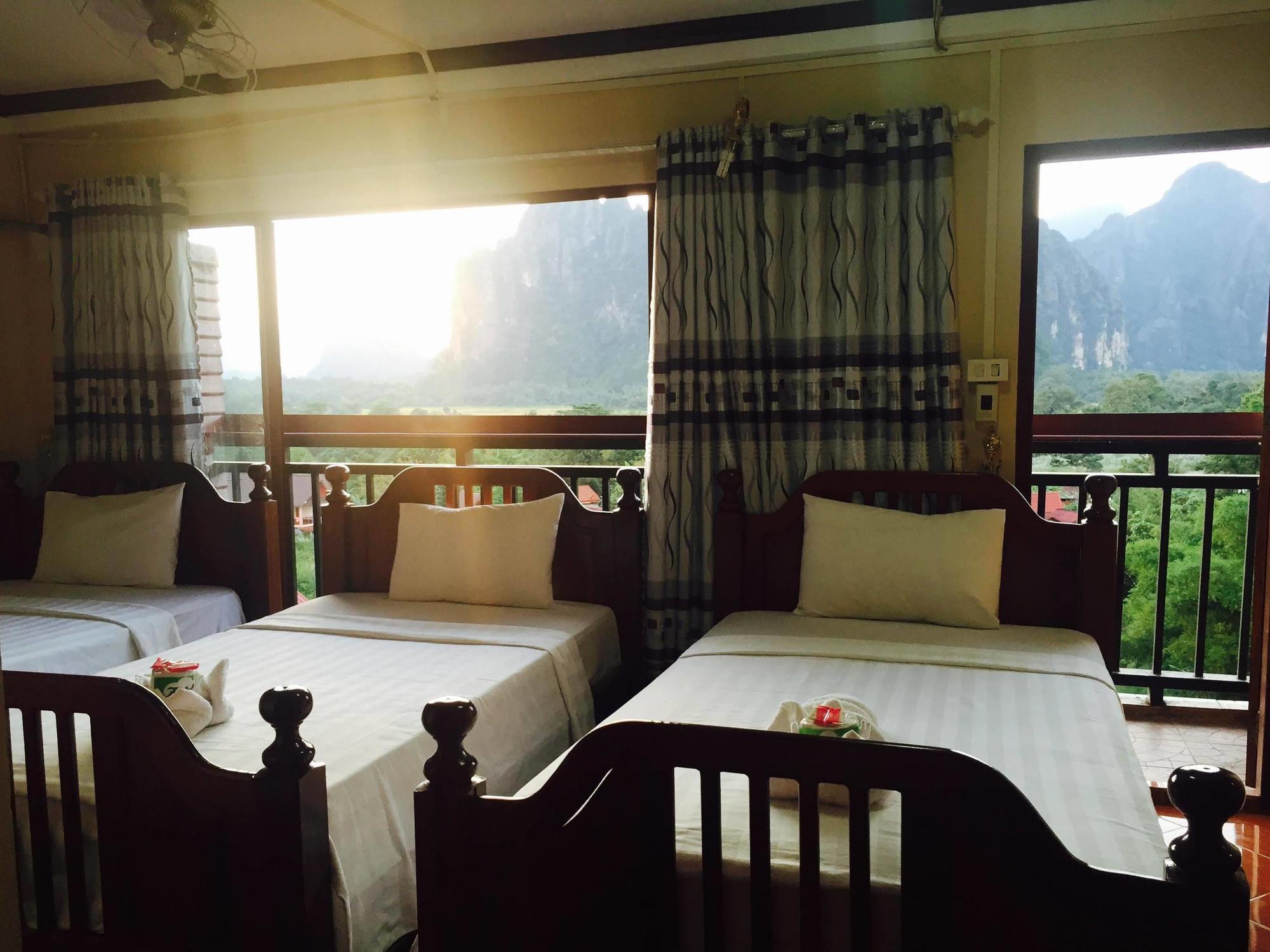 Mountainview Riverside Boutique Hotel Vang Vieng Exterior foto