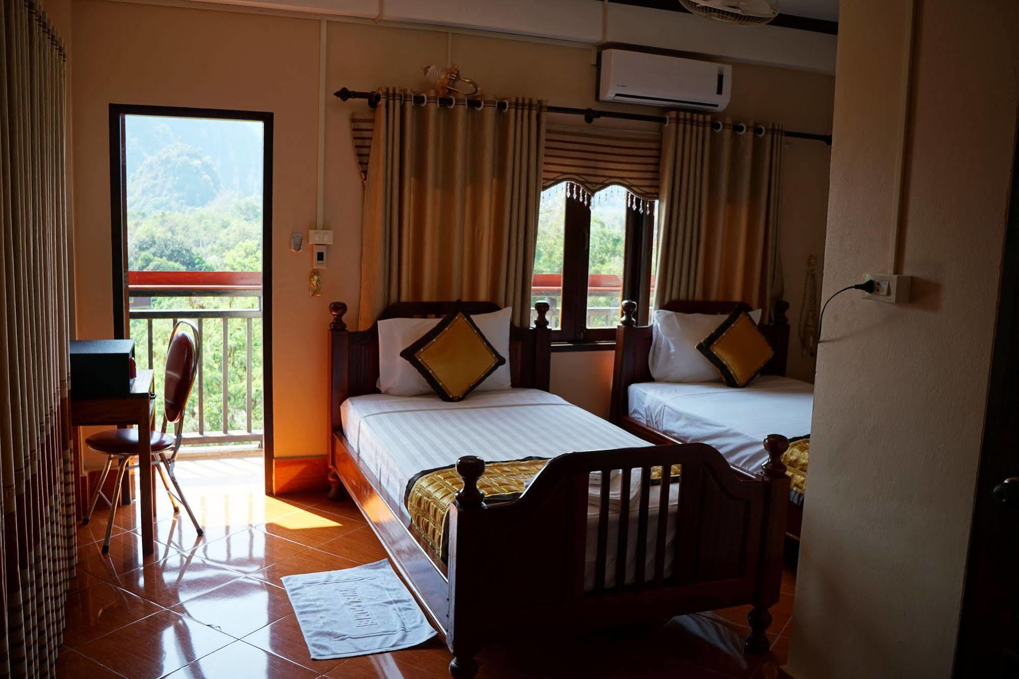 Mountainview Riverside Boutique Hotel Vang Vieng Exterior foto